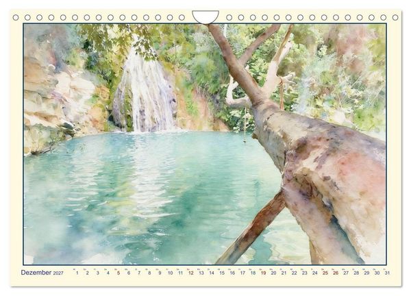Produktbild: Zypern - die gespaltene Insel (Wandkalender 2027 DIN A4 quer), CALVENDO Monatskalender