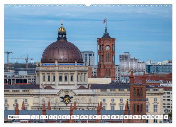 Produktbild: Faszination Berlin - Stadtansichten zwischen Himmel und Spree (hochwertiger Premium Wandkalender 2026 DIN A2 quer), Kunstdruck in Hochglanz