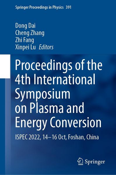 Produktbild: Proceedings of the 4th International Symposium on Plasma and Energy Conversion