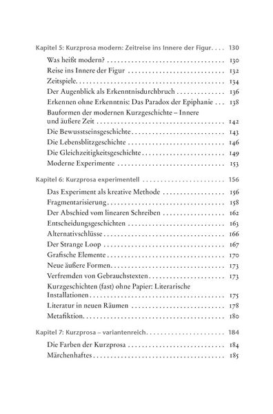 Produktbild: Kurzprosa schreiben. klassisch &ndash; modern &ndash; experimentell