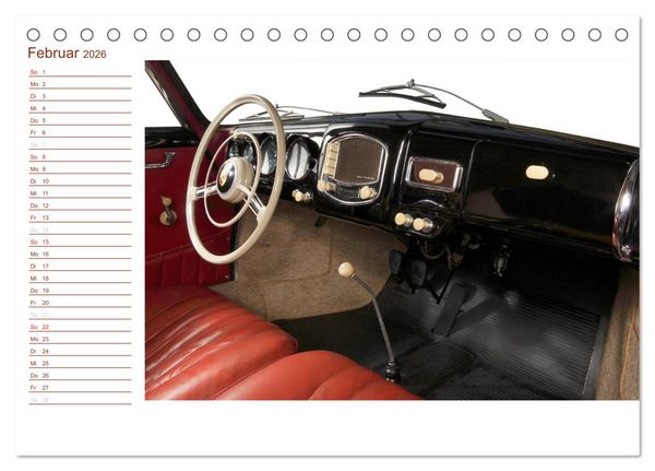 Produktbild: Classic 356 (Tischkalender 2026 DIN A5 quer), CALVENDO Monatskalender