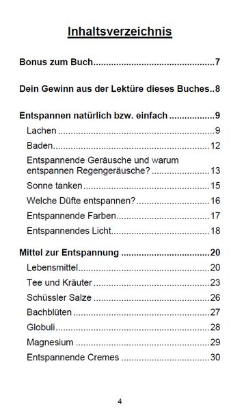 Produktbild: Entspannung zu Hause