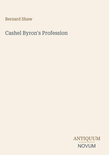 Produktbild: Cashel Byron's Profession