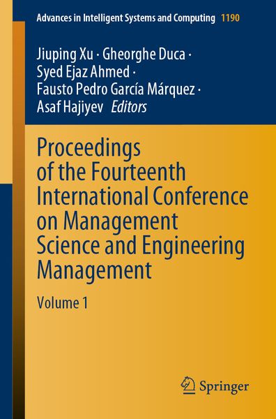 Produktbild: Proceedings of the Fourteenth International Conference on Management Science and Engineering Management