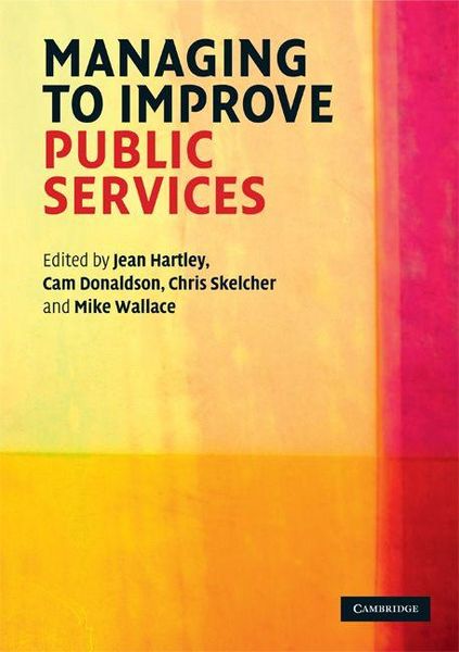 Produktbild: Managing to Improve Public Services