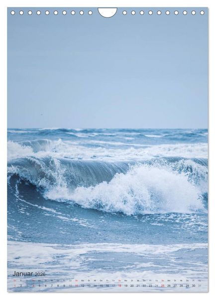 Produktbild: Farbenpracht Nordsee (Wandkalender 2026 DIN A4 hoch), CALVENDO Monatskalender