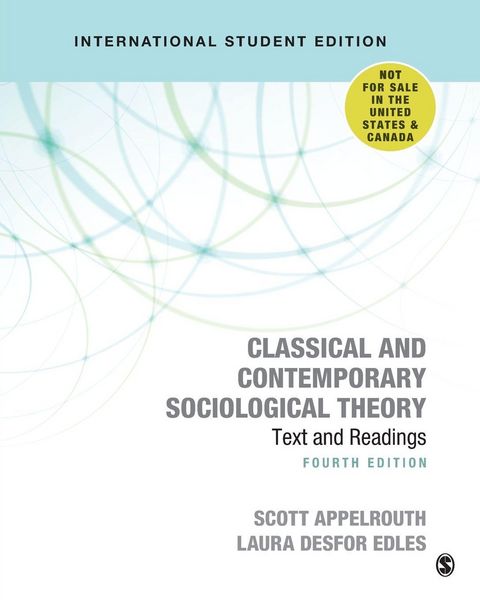 Produktbild: Classical and Contemporary Sociological Theory - International Student Edition