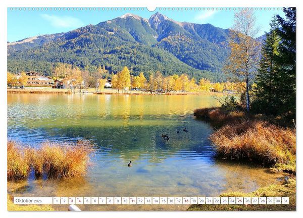 Produktbild: Malerisches Seefeld in Tirol (Wandkalender 2026 DIN A2 quer), CALVENDO Monatskalender