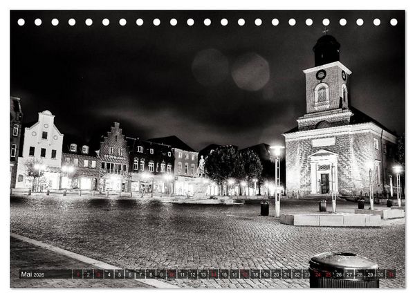 Produktbild: Ein Blick auf Husum (Tischkalender 2026 DIN A5 quer), CALVENDO Monatskalender