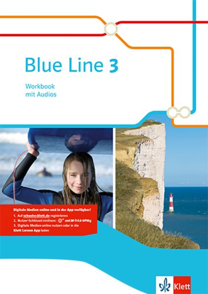Blue Line 3. Workbook mit Nutzerschlüssel. Ausgabe 2014, Sonstige von , Klett Schulbuchverlag