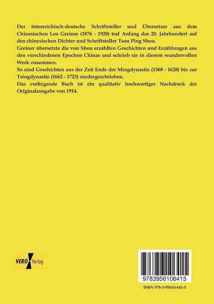 Produktbild: Chinesische Abende