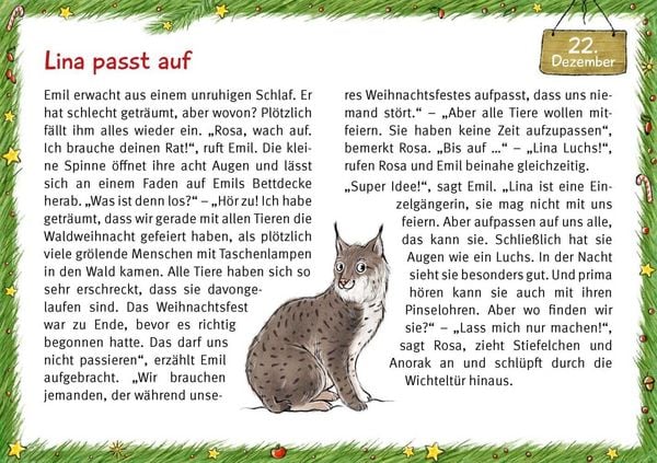 Produktbild: Wichtel Emil und die Waldtiere. 24 Geschichten zum Vorlesen im Advent. F&uuml;r Kinder von 3 bis 6