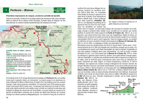 Produktbild: Corse - Mare e Monti - Mare a Mare (Rother Guide de randonn&eacute;es)