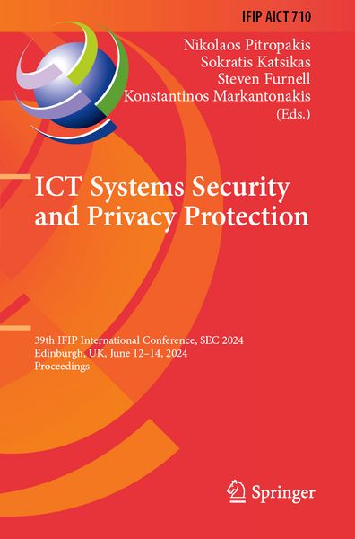 Produktbild: ICT Systems Security and Privacy Protection