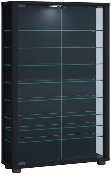 Holz Glas Stand Vitrine Sammelvitrine Lumo Mini