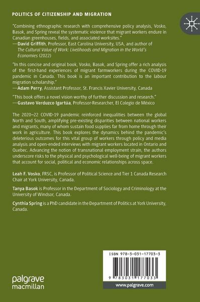 Produktbild: Transnational Employment Strain in a Global Health Pandemic