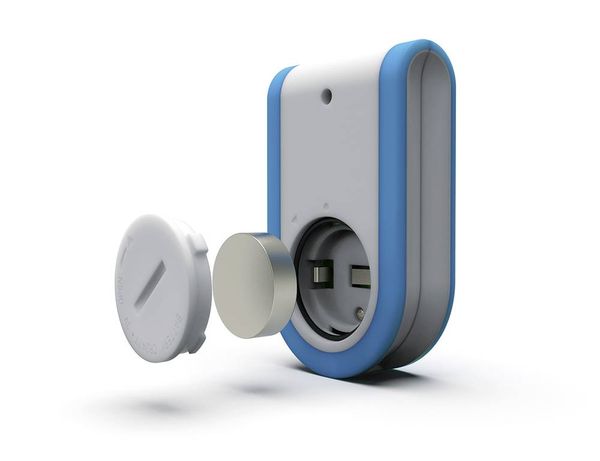 Produktbild: m-e modern-electronics Odyon ODYON pro HS-2 3 V Funk-Handsender, Fernbedienung mit Empfangskontrolle 2-Kanal Reichweite max. (im Freifeld) 1 m