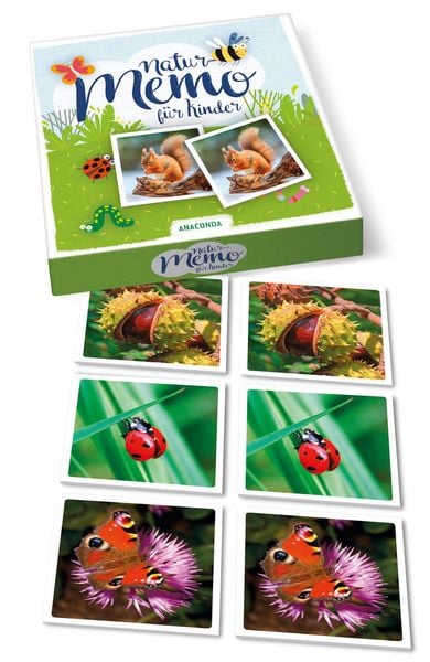 Produktbild: Natur Memo-Spiel f&uuml;r Kinder