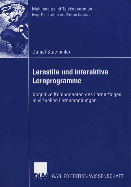 Produktbild: Lernstile und interaktive Lernprogramme
