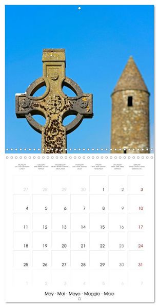 Produktbild: Celtic Crosses in Ireland (Wall Calendar 2026 12 &times; 12 Inch) CALVENDO 12 Month Wall Calendar