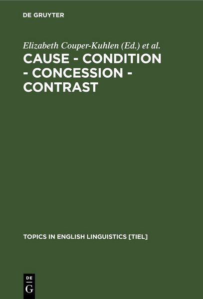 Produktbild: Cause - Condition - Concession - Contrast
