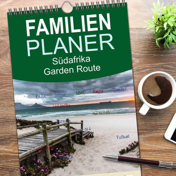 Produktbild: Familienplaner 2026 - S&uuml;dafrika - Garden Route mit 5 Spalten (Wandkalender, 21 x 45 cm) CALVENDO