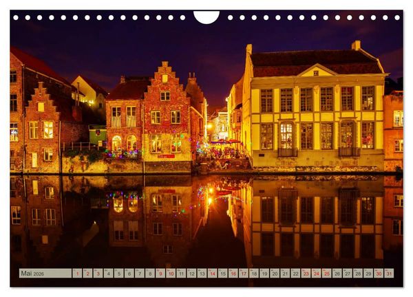 Produktbild: Gent - die geschichtstr&auml;chtige Perle in Flandern (Wandkalender 2026 DIN A4 quer), CALVENDO Monatskalender