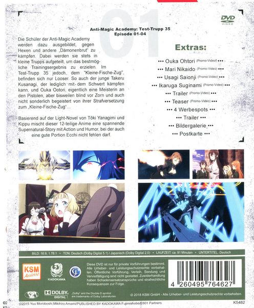 Produktbild: Anti-Magic Academy - Test Trupp 35 Vol.1: Episode 01-4