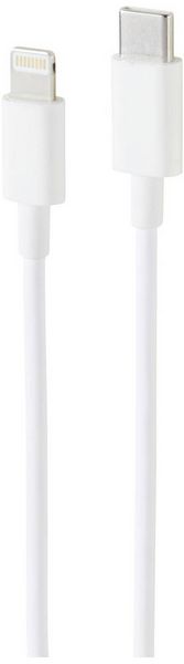 Produktbild: Renkforce USB-Kabel USB 2.0 USB-C&reg; Stecker, Apple Lightning Stecker 1.00 m Wei&szlig; (frosted) RF-5724078