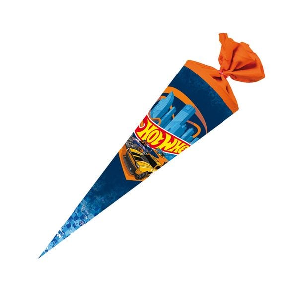 Nestler Schultüte Hot Wheels Speed Club rund mit Filzverschluss 70cm
