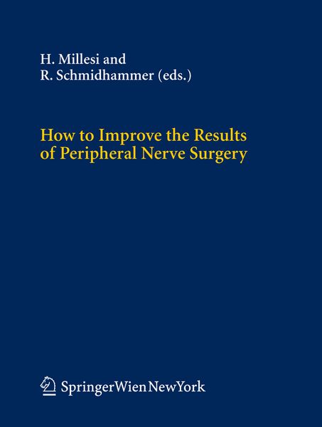 Produktbild: How to Improve the Results of Peripheral Nerve Surgery