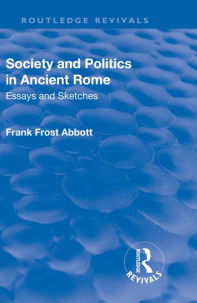Produktbild: Revival: Society and Politics in Ancient Rome (1912)