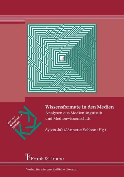 Produktbild: Wissensformate in den Medien