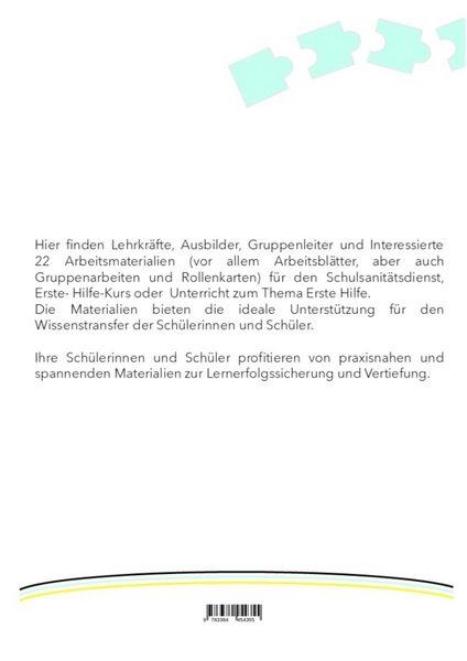 Produktbild: Erste Hilfe & Schulsanit&auml;tsdienst