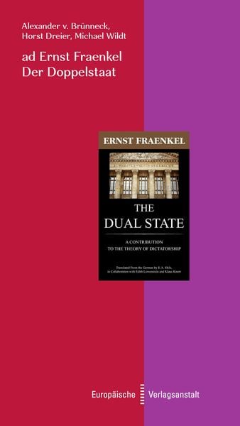 Produktbild: ad Ernst Fraenkel. Der Doppelstaat