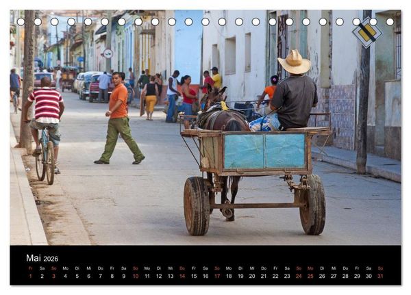 Produktbild: Cuba Highlights (Tischkalender 2026 DIN A5 quer), CALVENDO Monatskalender