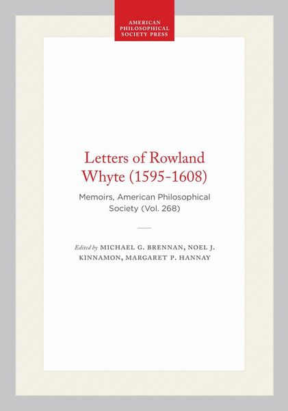 Produktbild: Letters of Rowland Whyte (1595-1608)