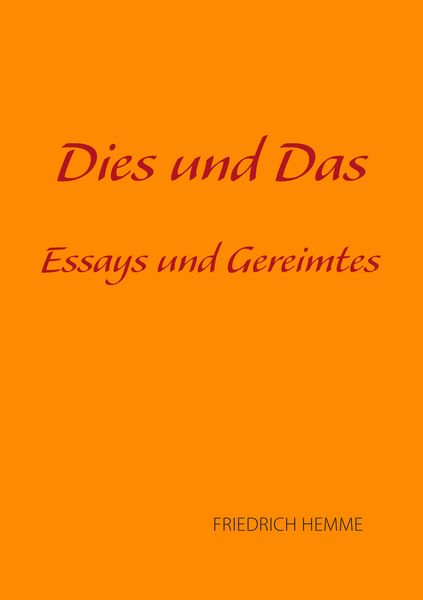 Produktbild: Dies und Das