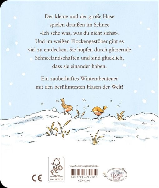 Produktbild: Wei&szlig;t du eigentlich, wie lieb ich dich hab? ... wenn die Schneeflocken fallen