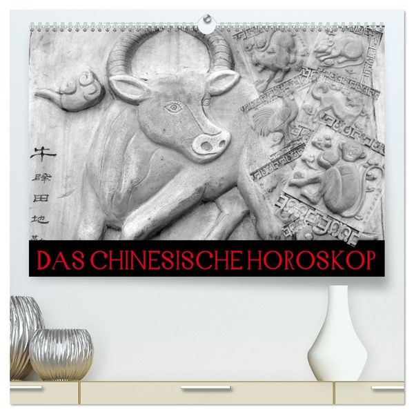 Produktbild: Das Chinesische Horoskop / Geburtstagskalender (hochwertiger Premium Wandkalender 2026 DIN A2 quer), Kunstdruck in Hochglanz