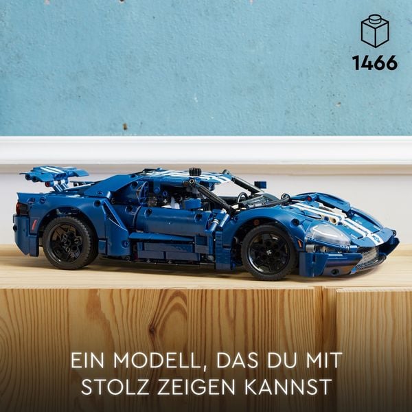 LEGO Technic 42154 Ford GT 2022 Auto-Modellbausatz für Erwachsene