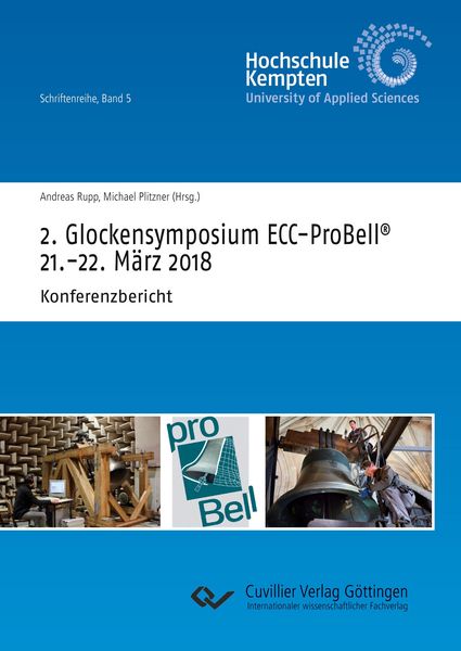 Produktbild: 2. Glockensymposium ECC-ProBell&reg; 21.-22. M&auml;rz 2018 (Band 5)