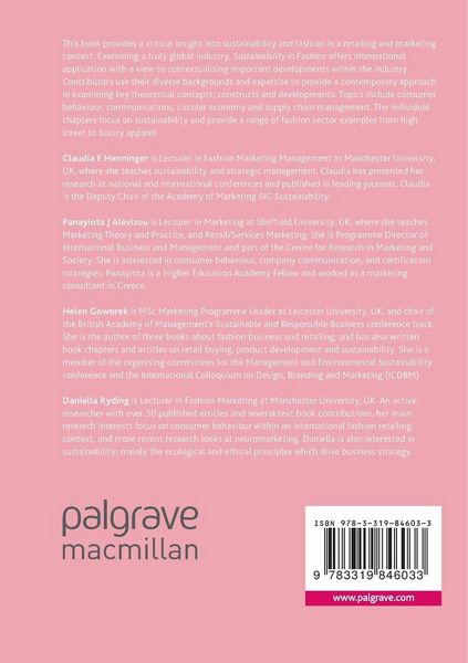Produktbild: Sustainability in Fashion