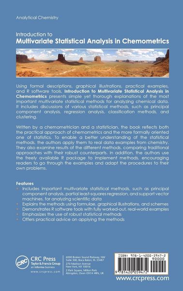 Produktbild: Introduction to Multivariate Statistical Analysis in Chemometrics
