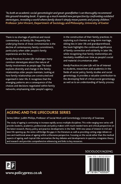 Produktbild: Family practices in later life