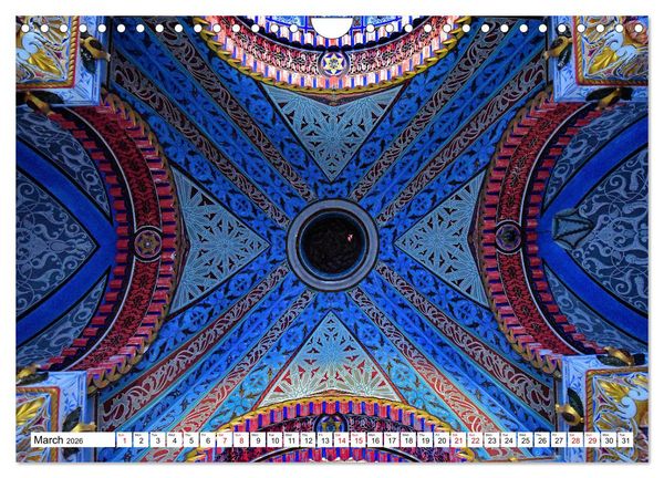 Produktbild: Discovering Sammezzano Castle (Wall Calendar 2026 DIN A4 landscape), CALVENDO 12 Month Wall Calendar