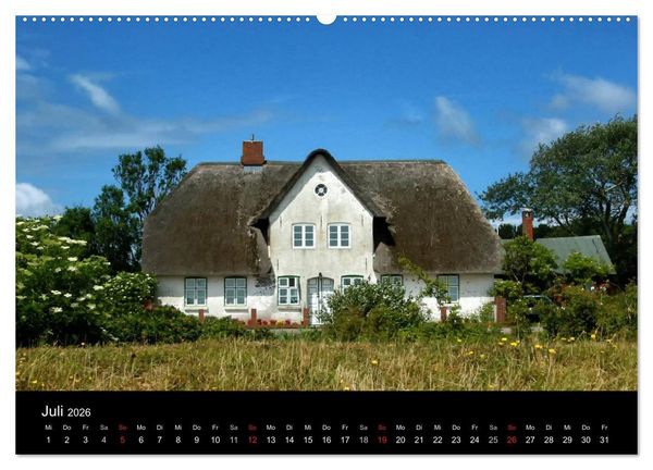 Produktbild: Amrum, Perle der Nordsee (Wandkalender 2026 DIN A2 quer), CALVENDO Monatskalender