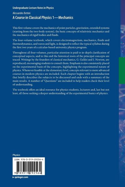 Produktbild: A Course in Classical Physics 1&mdash;Mechanics