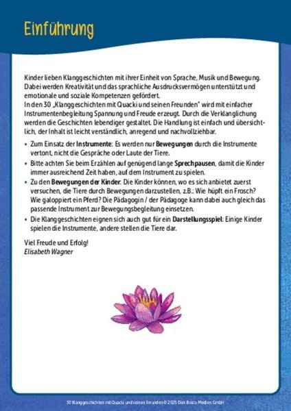 Produktbild: Klanggeschichten mit Quacki und seinen Freunden