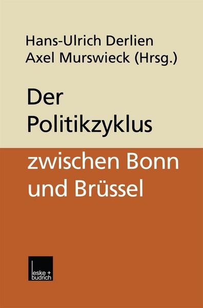 Produktbild: Der Politikzyklus zwischen Bonn und Br&uuml;ssel